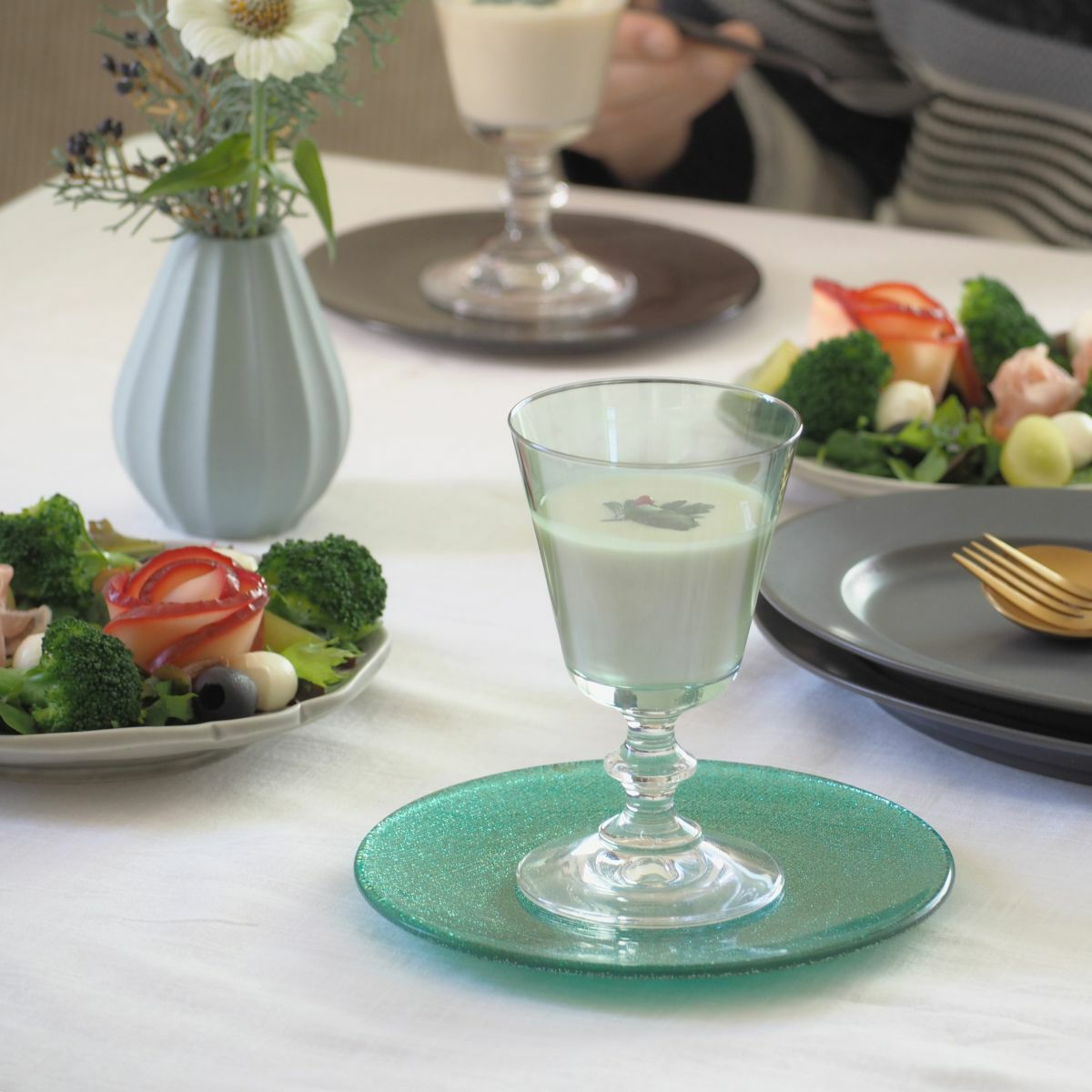 Vetro Felice ヴェトロ フェリーチェ ステラ グラス グリーン 190ml