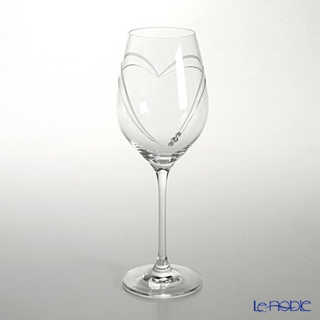 ストラス with SWAROVSKI ELEMENTS ハート イン ハート ワイン 360ml ペア【ル・ノーブルオリジナル企画商品】
