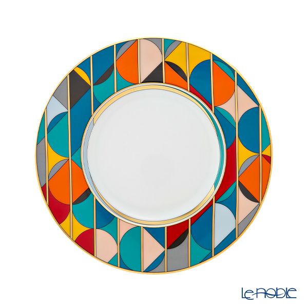 ポルトガル食器 ヴィスタ アレグレ Futurismo フューチャリズム サイドプレート 18.6cm