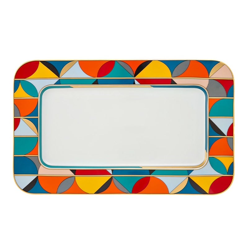 ポルトガル食器 ヴィスタ アレグレ Futurismo フューチャリズム プラター 34cm