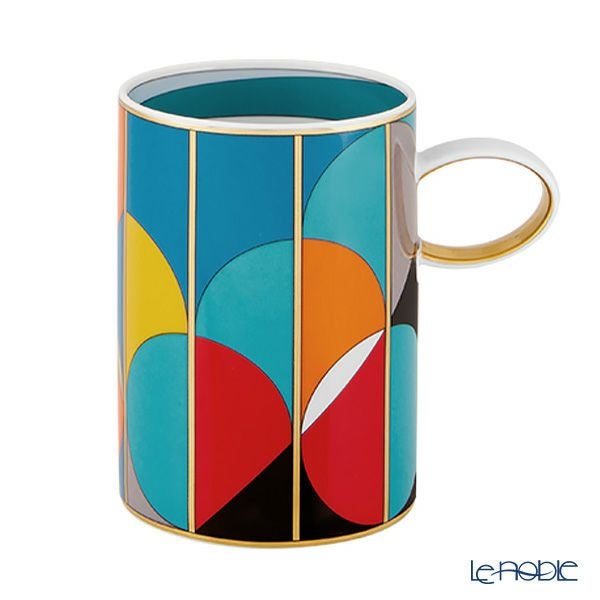 ポルトガル食器 ヴィスタ アレグレ Futurismo フューチャリズム マグカップ 400ml