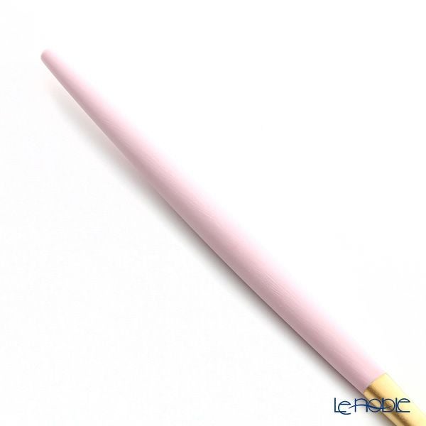 クチポール ゴア GOA ピンク／ゴールド デザートナイフ 20cm マット仕上げ