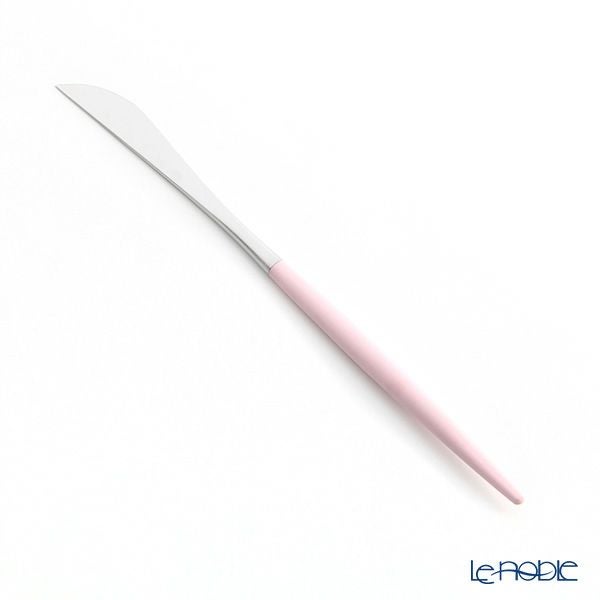 クチポール ゴア GOA ピンク／シルバー デザートナイフ 20cm マット仕上げ