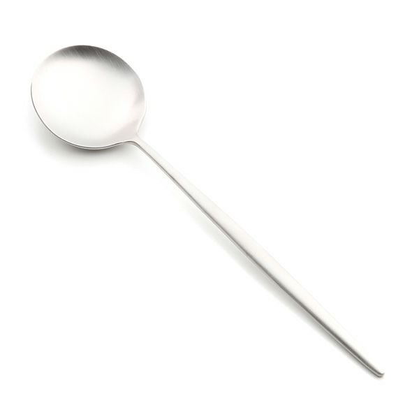 クチポール ムーン MOON MATT シルバー サービングスプーン 26.5cm マット仕上げ