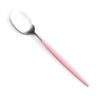 クチポール ゴア GOA ピンク／シルバー グルメスプーン マット仕上げ