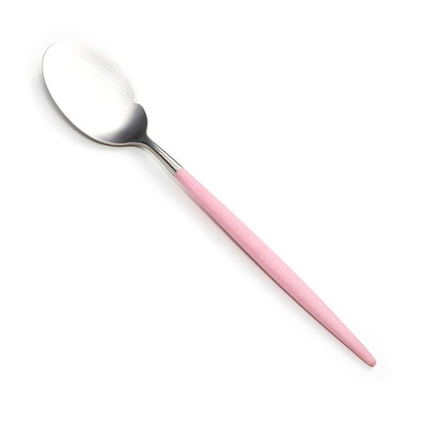 クチポール ゴア GOA ピンク／シルバー グルメスプーン マット仕上げ