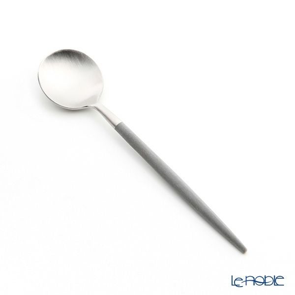 クチポール ゴア GOA グレー／シルバー コーヒー／ティースプーン 13cm マット仕上げ