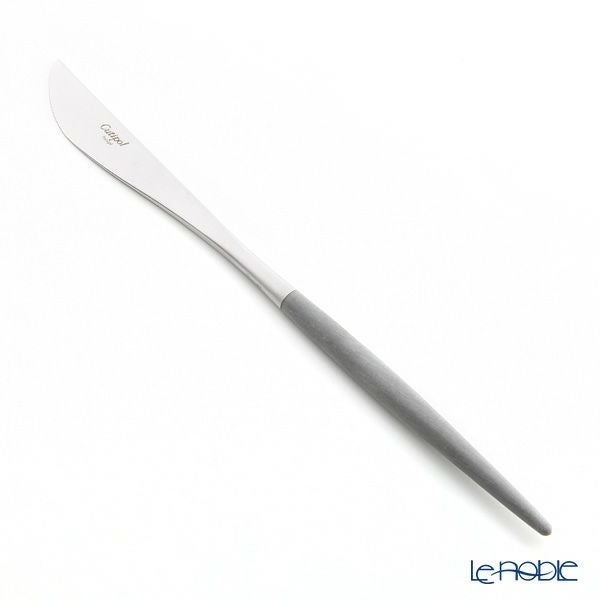 クチポール ゴア GOA グレー／シルバー テーブルナイフ 22cm マット仕上げ