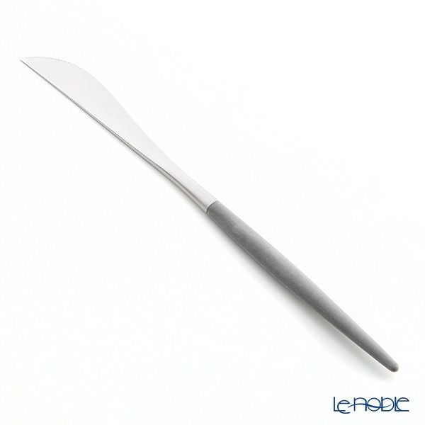 クチポール ゴア GOA グレー／シルバー テーブルナイフ 22cm マット仕上げ