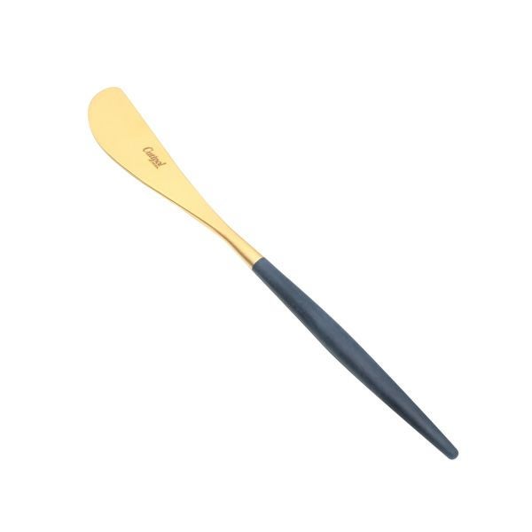 クチポール ゴア GOA ブルー／ゴールド バタースプレッダー 17cmマット仕上げ