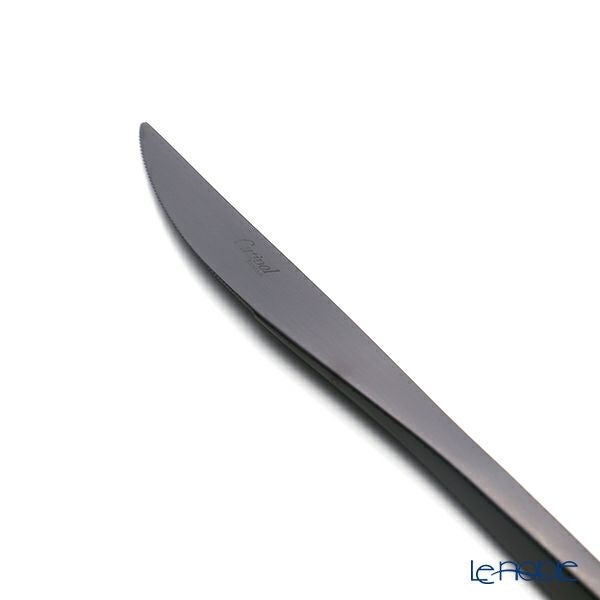 クチポール デュナ DUNA マットブラック テーブルナイフ 22.5cm マット仕上げ