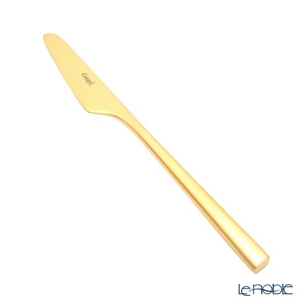 クチポール ロンド RONDO マットゴールド デザートナイフ 18cm マット仕上げ