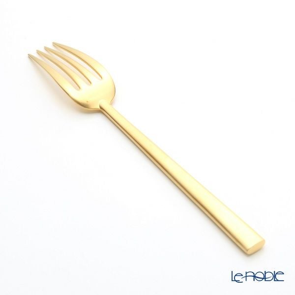 クチポール ロンド RONDO マットゴールド デザートフォーク マット仕上げ