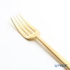 クチポール ロンド RONDO マットゴールド デザートフォーク マット仕上げ
