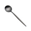 クチポール ムーン MOON マットブラック コーヒー／ティースプーン 12cm マット仕上げ