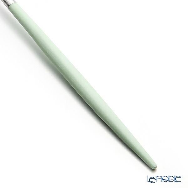 クチポール ゴア GOA セラドン／シルバー デザートスプーン 18cm マット仕上げ