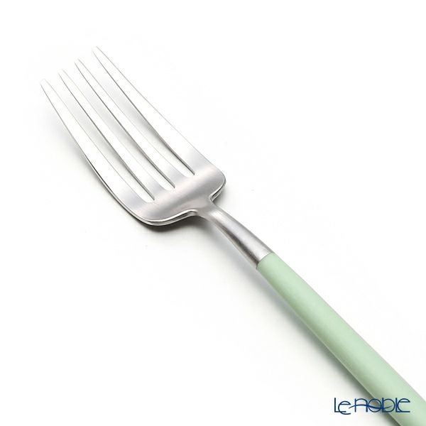 クチポール ゴア GOA セラドン／シルバー デザートフォーク 18.5cm マット仕上げ