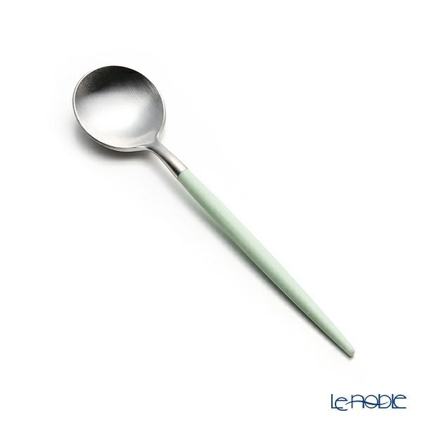クチポール ゴア GOA セラドン／シルバー コーヒー／ティースプーン 13cm マット仕上げ