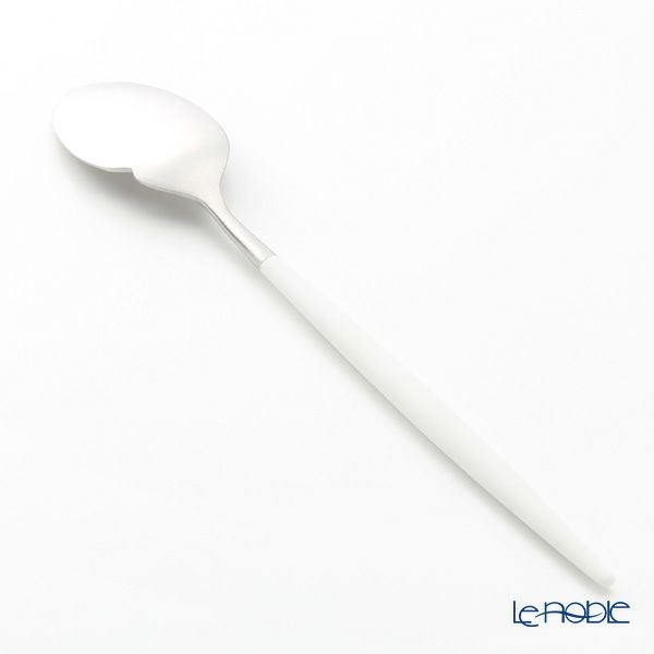 クチポール ゴア GOA ホワイト／シルバー グルメスプーン22cm マット仕上げ
