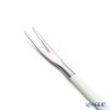 クチポール ゴア GOA ホワイト／シルバー フルーツフォーク 11.5cm マット仕上げ