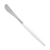 クチポール ミオ MIO ホワイト／シルバー テーブルナイフ 23cm マット仕上げ