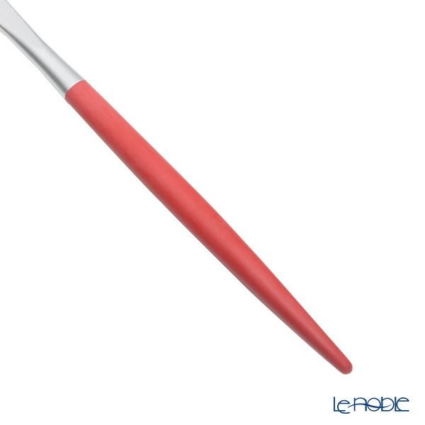 クチポール ゴア GOA レッド／シルバー テーブルナイフ 22cm マット仕上げ