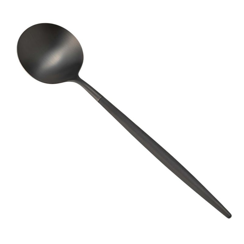 クチポール ゴア GOA ブラック／ブラック テーブルスプーン 21cm マット仕上げ