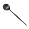 クチポール ゴア GOA ブラック／ブラック デザートスプーン 18cm マット仕上げ