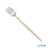 クチポール ゴア GOA アイボリー／シルバー デザートフォーク 18.5cm マット仕上げ