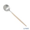クチポール ゴア GOA アイボリー／シルバー デザートスプーン 18cm マット仕上げ