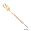 クチポール ゴア GOA アイボリー／ゴールド テーブルフォーク 21.5cm マット仕上げ