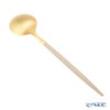 クチポール ゴア GOA アイボリー／ゴールド デザートスプーン 18cm マット仕上げ
