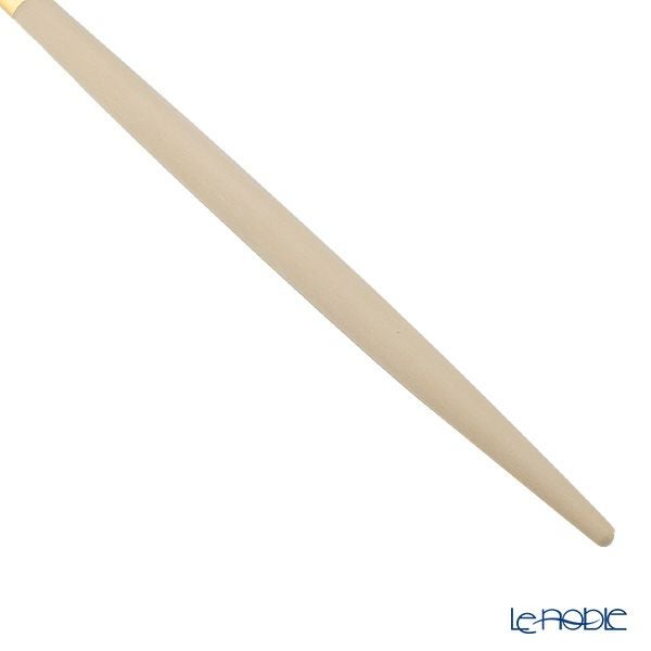 クチポール ゴア GOA アイボリー／ゴールド デザートスプーン 18cm マット仕上げ