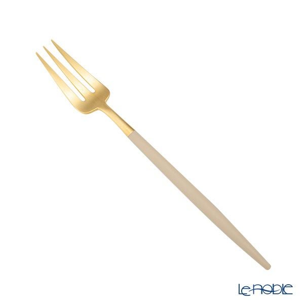 クチポール ゴア GOA アイボリー／ゴールド ペストリーフォーク 17cm マット仕上げ