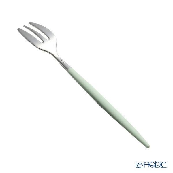 クチポール ミオ MIO セラドン／シルバー ペストリーフォーク 17.5cm マット仕上げ