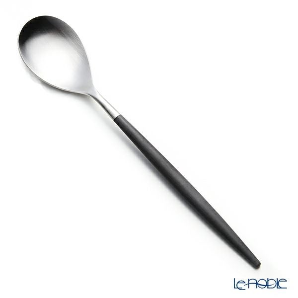クチポール ミオ MIO ブラック／シルバー テーブルスプーン 21cm マット仕上げ