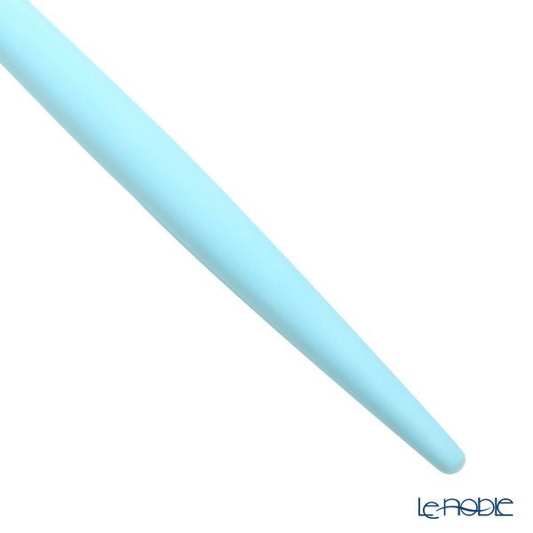 クチポール ミオ MIO ターコイズ／シルバー テーブルナイフ 23cm マット仕上げ