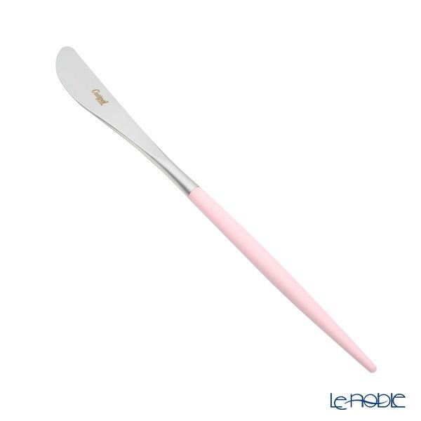 クチポール ミオ MIO ピンク／シルバー デザートナイフ 20cm マット仕上げ
