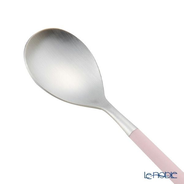 クチポール ミオ MIO ピンク／シルバー コーヒー／ティースプーン 13.5cm マット仕上げ