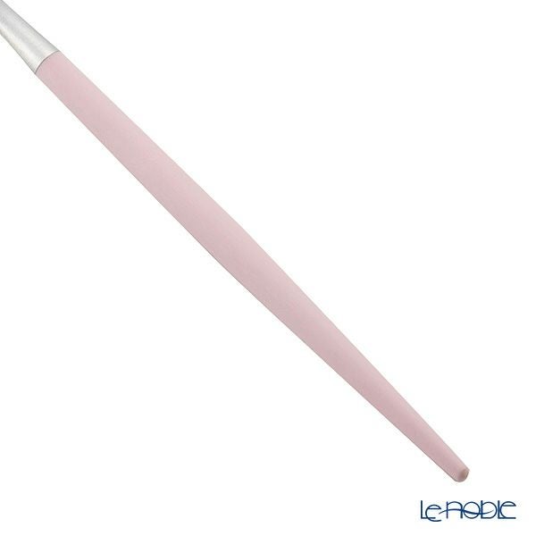 クチポール ミオ MIO ピンク／シルバー コーヒー／ティースプーン 13.5cm マット仕上げ