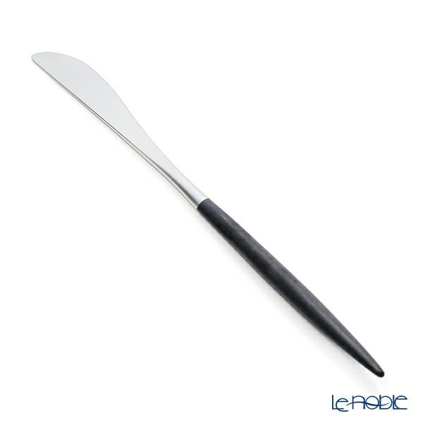 クチポール ナウ NAU ブラック／シルバー テーブルナイフ 23cm マット仕上げ