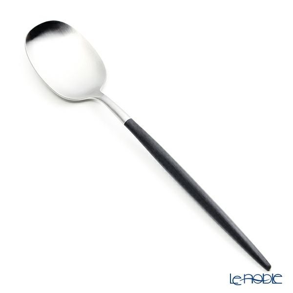 クチポール ナウ NAU ブラック／シルバー テーブルスプーン 21.8cm マット仕上げ