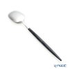 クチポール ナウ NAU ブラック／シルバー デザートスプーン 18.3cm マット仕上げ