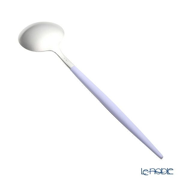 クチポール ゴア GOA バイオレット／シルバー デザートスプーン 18cm マット仕上げ