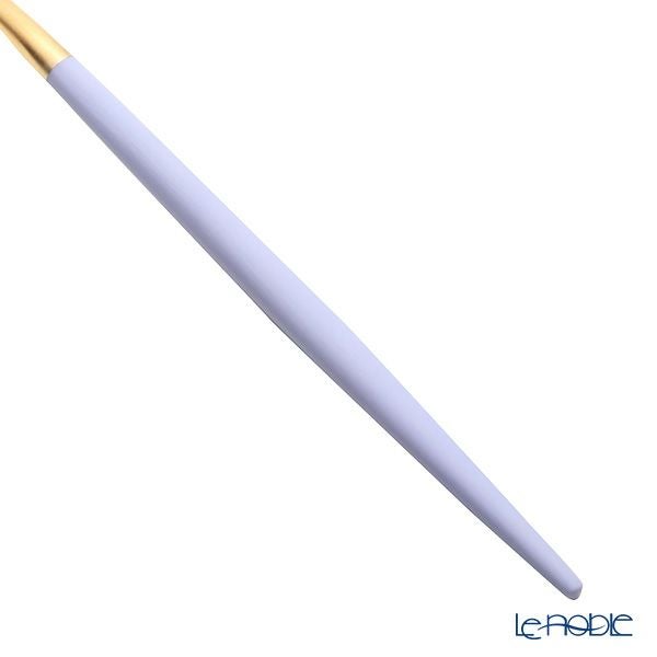 クチポール ゴア GOA バイオレット／ゴールド デザートスプーン 18cm マット仕上げ