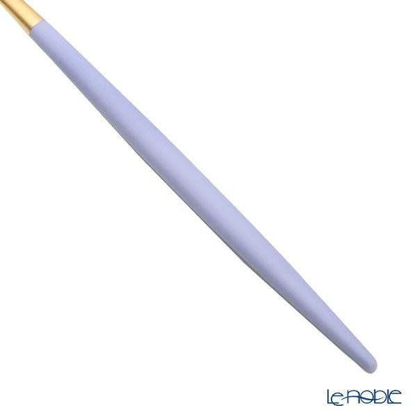 クチポール ゴア GOA バイオレット／ゴールド デザートフォーク 18.5cm マット仕上げ