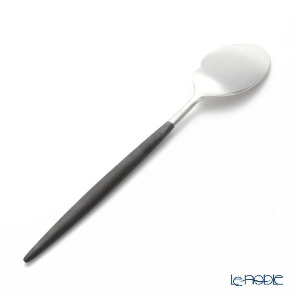 クチポール ゴア GOA ブラック／シルバー グルメスプーン 22cm マット仕上げ