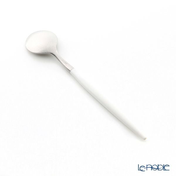 クチポール ゴア GOA ホワイト／シルバー モカ／エスプレッソスプーン 10.5cm マット仕上げ