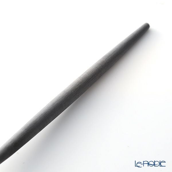 クチポール ゴア GOA ブラック／ゴールド デザートフォーク 18.5cm マット仕上げ