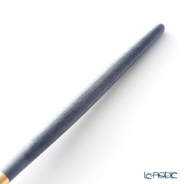 クチポール ゴア GOA ブルー／ゴールド コーヒー／ティースプーン 13cm マット仕上げ